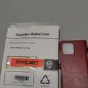 XcaseBar compatible with iPhone 14 Pro Max 6.7" Wallet case with Zipper Credit Card HolderRFID Blocking,Flip Folio Book PU Leather Phone case Shockproof Cover Men Women for Apple 14 Pro Max Case Red