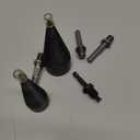 Firewood Log Splitter 2 Pack 45mm+32mm Easy Log Splitting Drill Bits Heavy Duty Electric Drills Screw Cone Driver Tools Split Wood Efficiently for Dry Soft Woods + 4 Drill Attachments