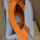 VEVOR Log Lifting Tongs 36in, 4 Serrated Claw Hook Log Tongs, Heavy Duty Steel Swivel Dragging Tongs, 3300LBS Log Grapple with Handles, Lumber Log Skidding Tongs for Tractors, Trucks, Forklifts, ATVs