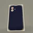 Magnetic for iPhone 16 Case, Compatible with MagSafe, Two 9H Screen Protectors, Full Camera Protection, Military-Grade Protection Silicone Phone Cover for 16 6.1", Dark Blue