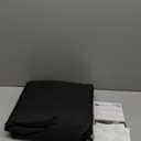 ULTCOVER Waterproof Patio Chair Cover 2 Pack  Outdoor Lounge Deep Seat Single Lawn Chair Cover Fits Up to 28W x 34D x 32H inches, Black