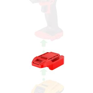 Adapter Upgrade for Bauer 20V Cordless Tools - Compatible with DeWalt 20V MAX Li-Ion Batteries for Power Supply, No Charging Function - (New Version) - Adapter Only