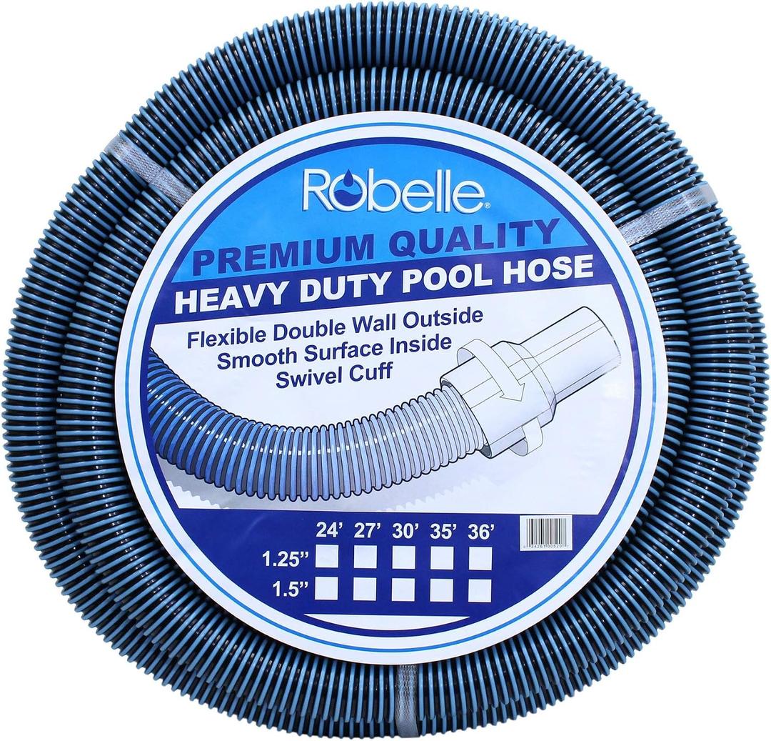 Robelle 36 ft. x 1-1/4 in. Premium Pool Vacuum Hose
