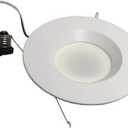 Sylvania 74292 Sylvania Ultra LED RT5/6 Gimbal (Recessed Downlight Kit), 10W, Replaces 65W Incandescent, Plastic Bulbs, 4000K Cool White, Dimmable Down to 10%, 50, 000 Hours