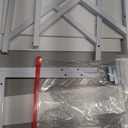 aboxoo Desktop Printer Stand with 3 Tier Wood Storage Shelves,Under Desk Printer Table,Multi-Purpose Home Office Desk Organizer for Fax Machine, Scanner (White)