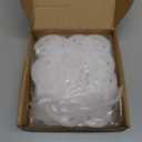 Taiyin 100 Pcs 1.77 Inch/ 45 mm Plastic Washers Foam Board Insulation Load Spreading Polypropylene Washers for Fixing and Supporting Rigid Foam Spreading for Screws Nail