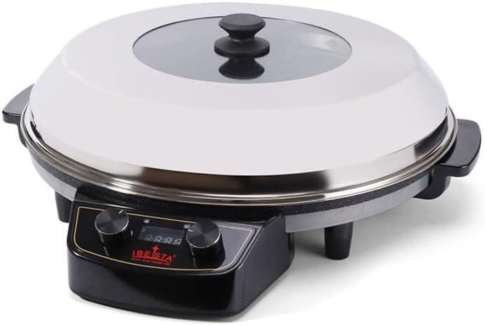 Injera Wass Mitad (Mogogo), Electric Griddle with Adjustable Temperature 2000W For Crepe, Injera, Pita, Chapatti Dosa