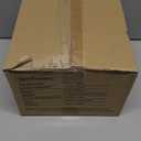 Small Lamp Shades Set of 2, Beige with Silver Thread Lamp Shade, 5.5" Top x 10" Bottom x 6.6" High, Glitter Linen Lamp Shades for Table Lamps Bedside Lamps, Spider, Bulb Clip Adapters Included