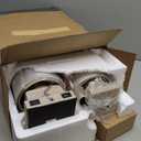 BOBOMOMO 27" Farmhouse 3-Way Dimmable Touch Control Table Lamp Set of 2 with USB A &USB C Charging Ports for Bedroom Living Room Vintage Rustic Traditional Nightstand Bedside Lamps (2 Bulbs Included)