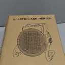 Outdoor Heaters for Patio, 1500W Electric Greenhouse Heater with 3S PTC Ceramic Fast Heating, Overheat Protection, 3 Modes for Outdoor, Patio, Greenhouse, Garage, Indoor, Yellow