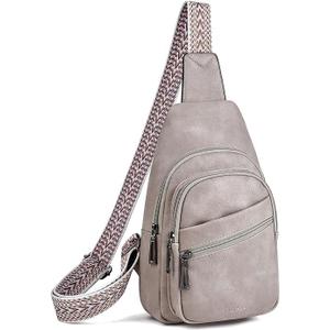 Sling Bag Crossbody Bags for Women Small Cross Body Bag Fanny Packs Chest Sling Purse for Daily Travel Leisure Sport