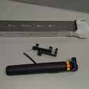 EUCOS 62" Phone Tripod, Tripod for iPhone & Selfie Stick with Remote, Extendable Cell Phone Stand & Ultimate Phone Holder, Solidest Phone Stand Compatible with iPhone/Android (Inferno Mix Carbon Black)