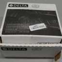 Delta Faucet Modern 14 Series Matte Black Shower Faucet, Tub and Shower Trim Kit with Single-Spray Touch-Clean Black Shower Head, Matte Black T14467-BL-PP (Valve Not Included)