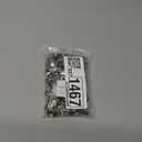 ZAYI 3/4 (19mm) Antique Silver Upholstery Decorative Tacks, Furniture Nails Thumb Tacks Push Pins for DIY Wood Furniture Dcor 100PCS (3/4'', Silver)