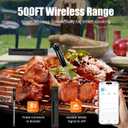 Bluetooth Meat Thermometer Digital for Grilling, Smoking, BBQ, Oven