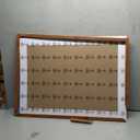 HLiWEGNS Light Walnut 24x32 Frame - Single Frame - Rustic Woodgrain 24 x 32 Poster Frame for Pictures 20x28 with Mat or 24x32 Picture Frame Without Mat for Wall Gallery Display - Ideal Christmas Day