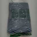 Scalloped Pillow Cover Pack of 2 Spring Chenille Decorative Throw Pillow Covers Cute Boho Couch Pillow Covers Aesthetic Funky Preppy Pillow Cases for Sofa Living Room (Misty Blue, 20x20 Inch)