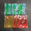 32 Pieces Christmas Party Favors Supplies Goodie Bags Stocking Stuffers Fillers for Kids, Mini Bubbles Wand