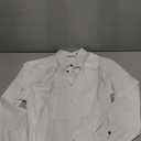 J.VER Men's Tuxedo Shirt Formal Dress Shirt Pleated Long Sleeve Button Down Shirts for Prom Party Wedding, Size: M