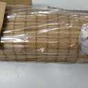 UNISHADES Cordless Bamboo Roman Shades for Windows, Blinds Size (36" W 64" H) Colour (Highfield Teak)