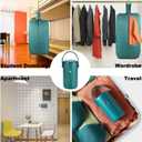 OUEST Portable Mini Clothes Dryer for Apartment, RV,Travel Compact Dryer, Sturdy, Easy to use, for Light Clothing Underwear, Baby Clothes-Green