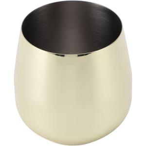 Stainless Steel Stemless Wine Glass. Stainless Steel Wine Glass. Unbreakable Stainless Steel Wine Glass. Outdoor Events. Stainless Steel Wine Glass. Portable Wine Glass Made of Stainless Steel