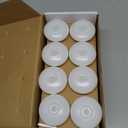 Homemory 24 Pack 3 Flameless Led Floating Candles, 200 Hour White Battery Operate Waterproof Tealights for Cylinder Vases, Centerpieces at Wedding Decor, Party, Pool