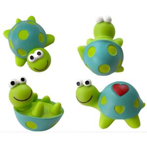 4Pcs Mini Turtles Figurine Cute Tortoise Rear View Mirror Decorations Car Dashboard Decor Self-Adhesive Desktop Plant Pot Ornaments