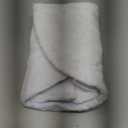 TWSANTAMAS Christmas Tree Skirt, 18 Inch Mini Size, Plush Xmas Trees Decor, Indoor Festive Ornament, Holiday Decoration Mat（White）