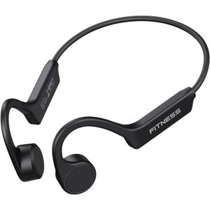 PSIER Bone Conduction Earbuds, Open-Ear Bluetooth 5.4 Wireless Sport Headphones