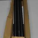 CorkLatta Black Shower Curtain Rod 31 to 80 Inch,1 Inch Diameter Adjustable Spring Tension Stainless Steel Telescoping Rod,Easy Install,No Rust