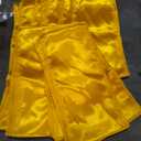 Satin Chair Sashes - Elegant Premium Quality, 6 x 108 Inch - Perfect for Weddings, Parties, and Events - (Golden, 10 pcs)