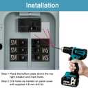 Generator Interlock Kit for Square D QO or Homeline 100 or 125 Amp Panels, 3/4 to 7/8 Inches Spacing, Professional and Interlock Kit for Square D Homeline and QO 100 A Indoor or Outdoor