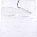 Utopia Bedding Full Sheet Set – 4 Piece Bed Sheets for Full Size Bed, Soft and Breathable Microfiber, Includes 1 Fitted Sheet, 1 Flat Sheet and 2 Pillowcases (White)