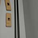 KAMANINA 1 Inch Double Curtain Rod 36 to 72 Inches (3-6 Feet), Black Heavy Duty Curtain Rods for Windows, Telescoping Double Drapery Rods with End Caps, Fewer Rods, Faster Setup