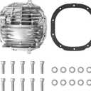 8.8" Rear Axle Differential Cover Aluminum & Finned Compatible with 1985-2014 Ford Mustang 3.7L Replace# DR3Z-4033-B