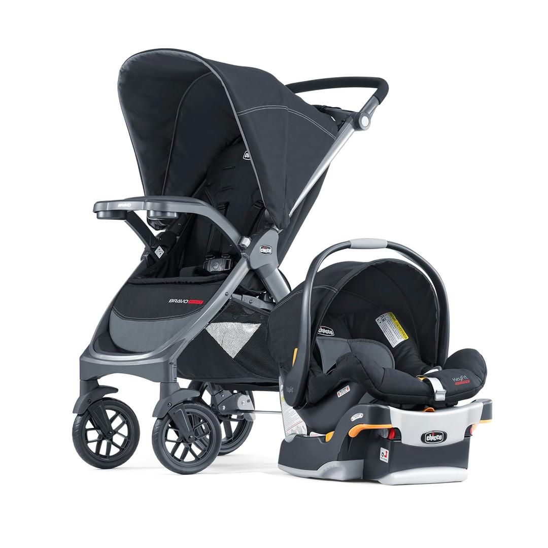 Chicco Bravo Sport Travel System w/KeyFit Infant Car Seat & Base
