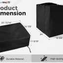 22 Inch Carry Bag and Griddle Cover Replacement Parts for Blackstone 22" Table Top Griddle with Griddle Hood, Heavy Duty Waterproof 600D Polyester Table Up 22" Griddle Cover