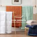 Bedsure Comforter Duvet Insert - Quilted Comforters Twin Size, All Season Duvet, GentleSoft Down Alternative Bedding, with 8 Tabs, Gifts for Women/Men, Grey, Twin 88 x 68 Inches