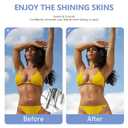 Smart Waxing Kit Wax Warmer For Hair Removal With Digital Display, 4.41lbs/2kg Hard Wax Beads, For Sensitive Skin, Armpit, Eyebrow, Bikini, Face, Nose, Legs