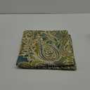 Set of 2 Decorative Throw Pillow Covers, Paisley Pattern, 20 x 20 Inches