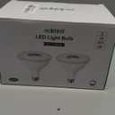 EDISHINE Flood Light Bulbs, PAR38 LED Outdoor Flood Light Bulbs, 120W Equivalent Dimmable Waterproof for Patio Yard Porch Driveway Garage, 5000K Daylight White 18W 1800LM E26 Base, 2 Pack, ETL Listed