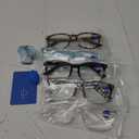CCVOO Reading Glasses for Women/Men, Eyeglasses, Blue Light Readers for Women/Men, Computer Eye Glasses, Cheaters (*C1 Mix)