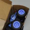 BAODLON Remote Control Monster Car, 2.4GHz RC Monster Trucks Toys for 3 4 5 6 7 8 Years Old Boys Kids, All Terrain RC Truck Off Road with Spray, Light, Rechargeable Battery, Christmas Birthday Gifts