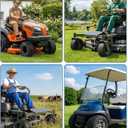 Lawn Mower Tires 20x8.00-8 4PR Tubeless Turf Tires Set of 2 for Riding Mower Garden Tractor Golf Cart, Tires Only Wheel Not Included
