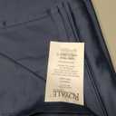 Royale Linens 100% Organic Cotton Queen Flat Sheet Only - Super Soft - Percale Top Sheets - Queen Flat Sheet Sold Separately - Breathable, Cool & Crisp Navy Sheets Only (90" x 102", Navy)