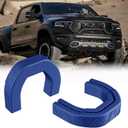 Front Tow Hooks Covers Hitch Cover Customized Car Tow Hooks Compatible with RAM 1500 Accessories 2019-2025,2026 (Blue)