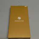 Miracase Magnetic for iPhone 17 Pro Case 6.3" [Compatible with MagSafe] Full-Body Phone Case with Built-in Glass Screen Protector & Camera Control,Drop Proof iPhone 17 Pro Cover, Orange