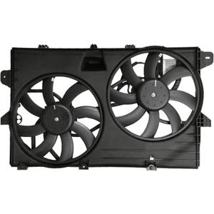 PartsFlow Engine Radiator Cooling Fan Assembly for 2007 2008 2009 2010 2011 2012 2013 2014 2015 Lincoln MKX for 2007-2014 Ford Edge 621-392