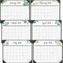 Large Desk Calendar 2026 with Desktop Mat, Cabbrix Desk Pad Calendar 22 x 17 Inch Covering January 2026 to June 2027, Desk Blotter Calendar 2026 for Home School and Office